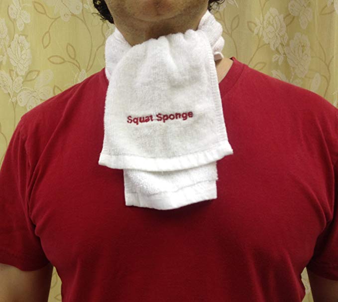 Squat Sponge Runners Neck Towel Scarf