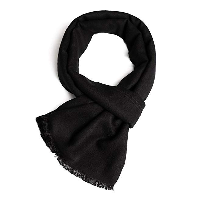 Coloris Edition 100% Pure Cashmere Viscose Winter Scarf for Men Boys Warm 18”x71” - Silky Soft Cashmere Scarf Gift