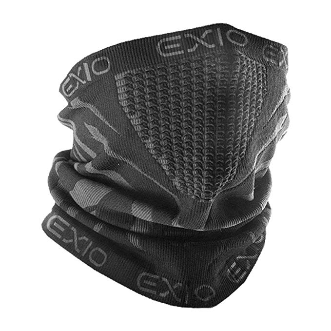 EXIO Winter Neck Warmer Gaiter - Outdoor Sports Windproof Face Mask for Ski, Snowboard