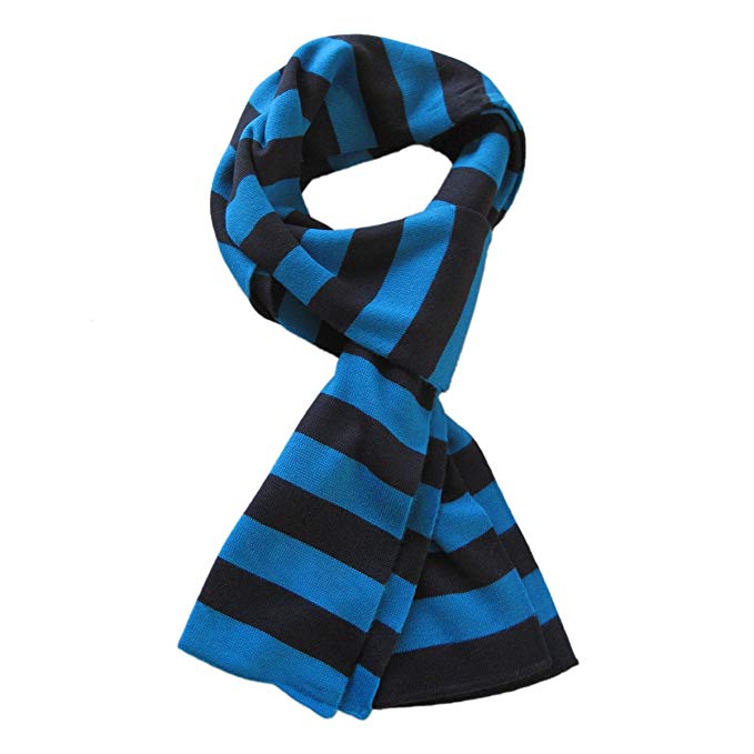 TrendsBlue Premium Soft Knit Striped Scarf - Different Colors Available