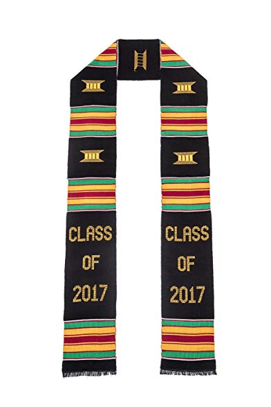 Class of 2017 Kente Cloth Graduation Stole