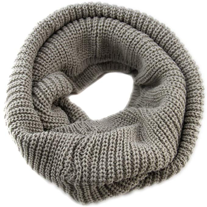 Wowlife@ Unisex Warmer Winter Thick Knit Wool Soft Neck Long Scarf Cowl Hood Shawl