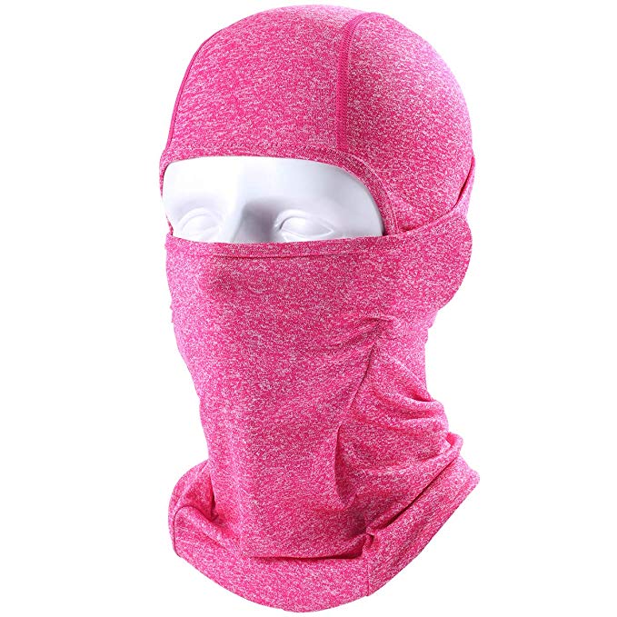 AXBXCX 2 Pack or 1 Pack Balaclava Full Face Mask Windproof Neck Cover Hood for Outdoor Sport