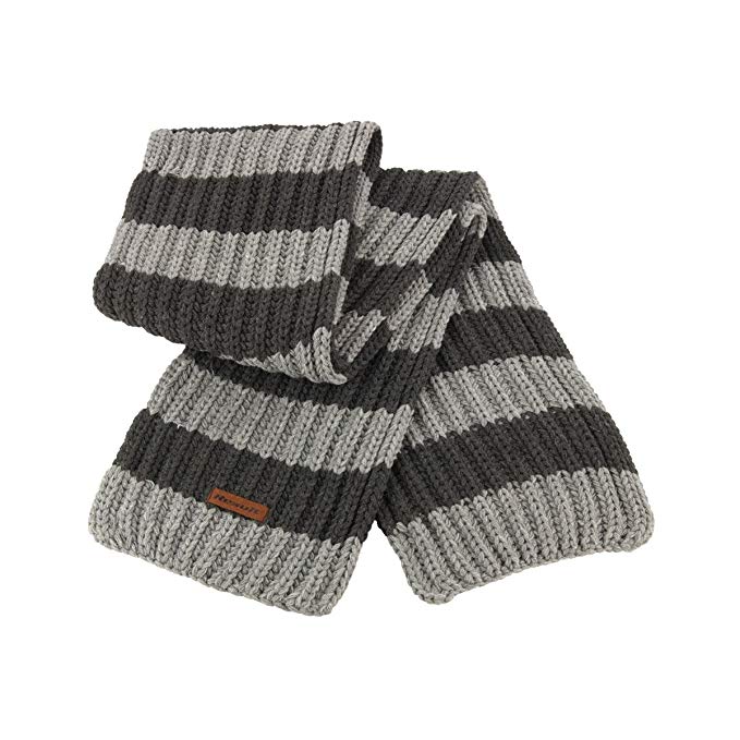 Result Unisex Winter Chunky Knit Stripe Windproof Scarf