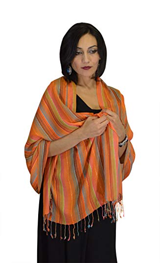 Moroccan Shoulder Shawl Breathable Oblong Head Scarf cotton Exquisite Wrap
