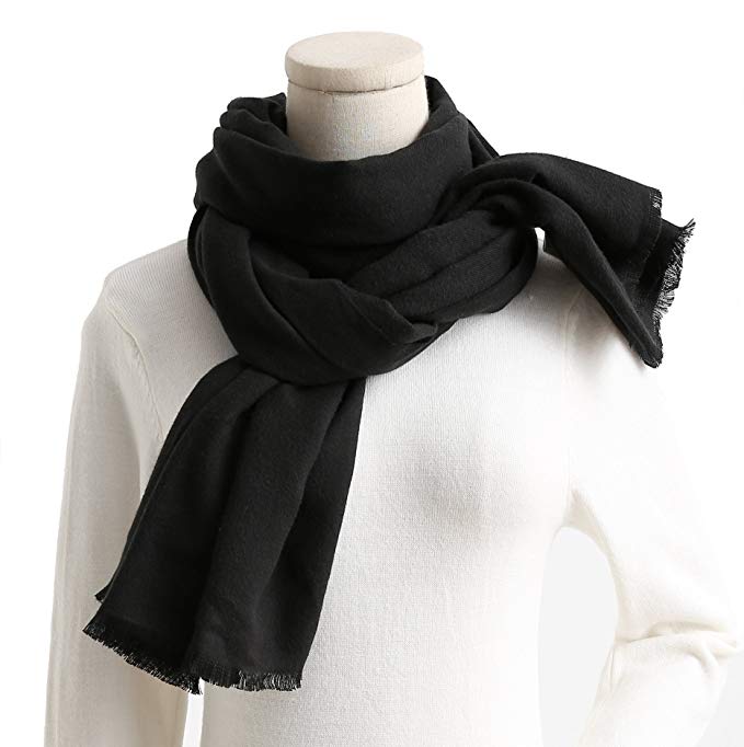 Blanket Scarf, Winter Pashmina Shawls & Wraps Cashmere Feel Winter Scarves For Men & Women