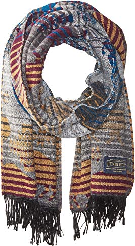 Pendleton Women's Wool Jacquard Muffler
